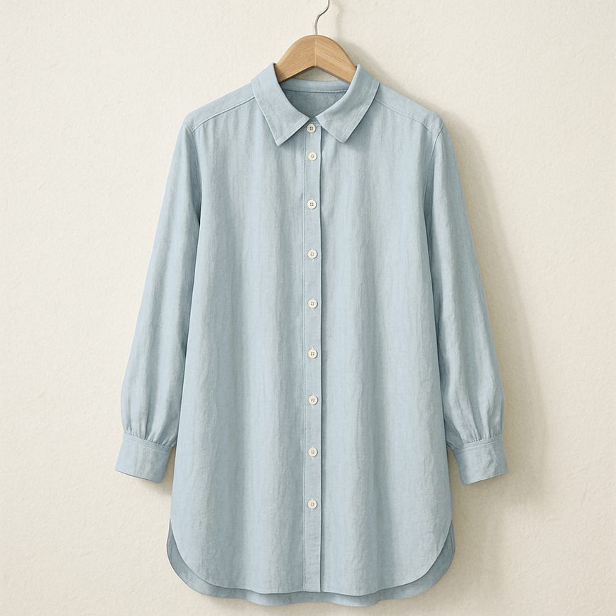 Скромные длинные рубашки